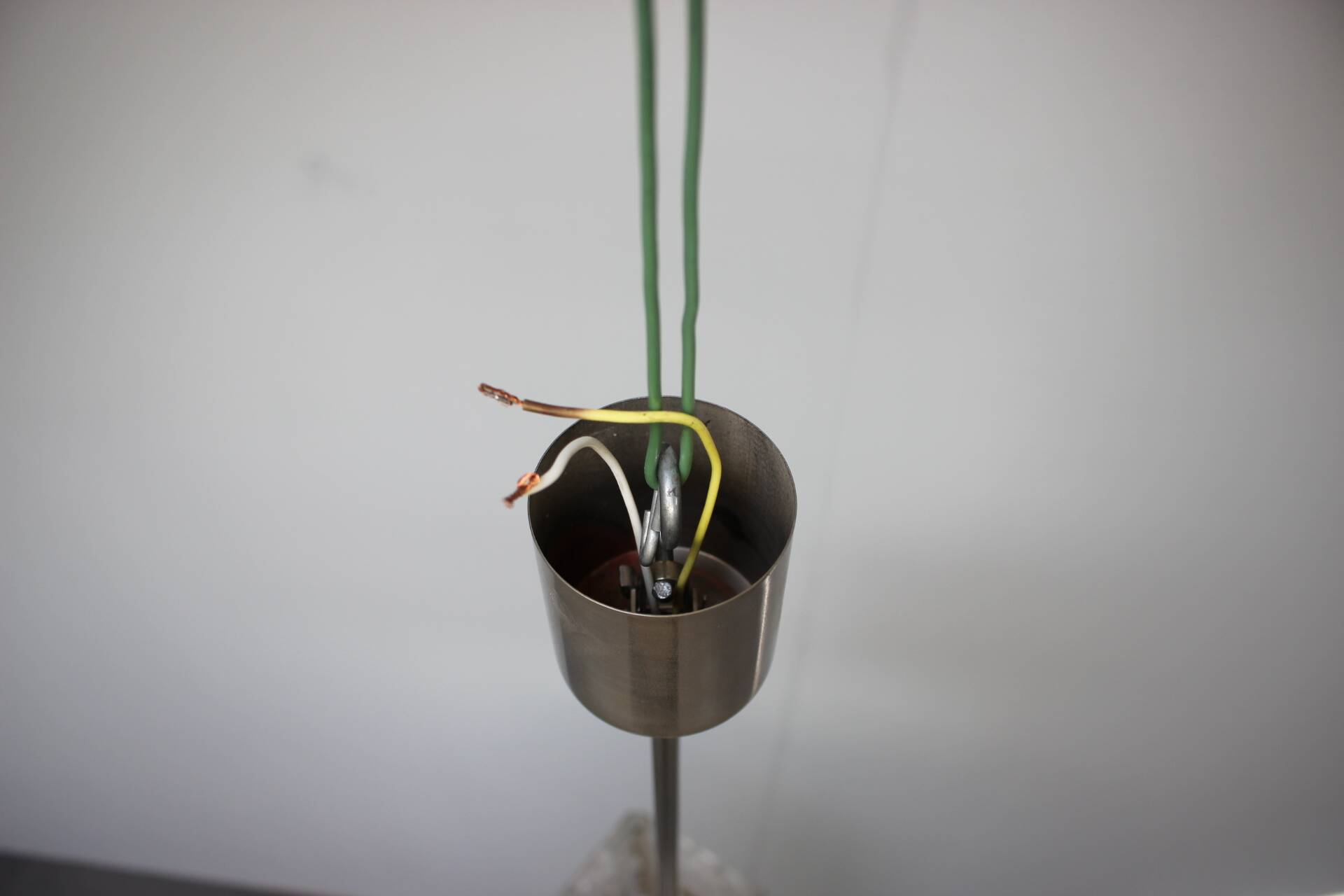 Mid-Century Glass Pendant by Kamenicky Šenov, 1960s, Czechoslovakia