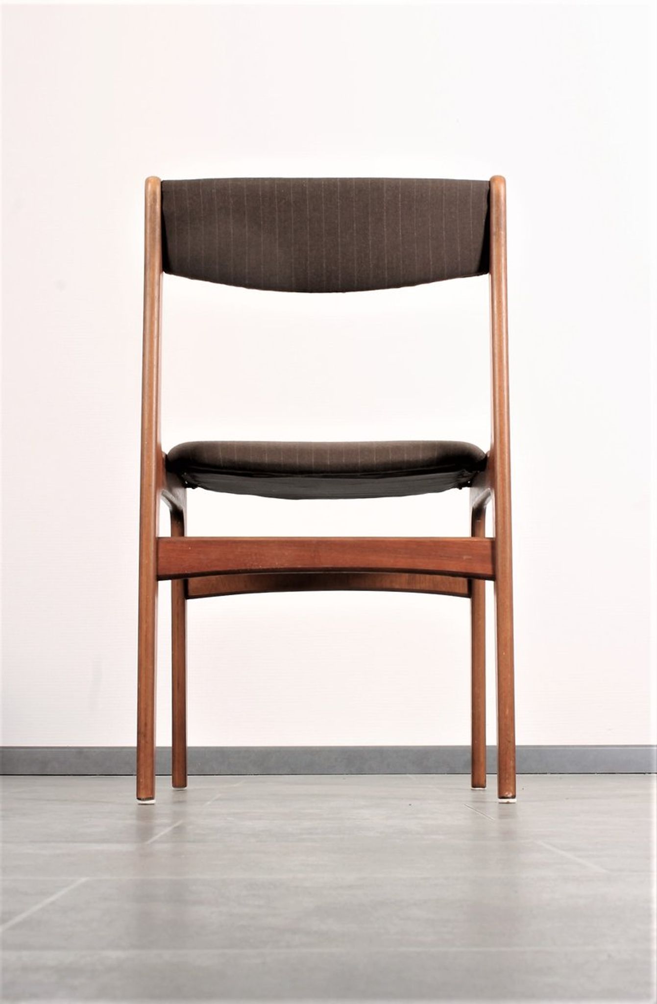 Set de 4 chaises de salle à manger en teck par Erik Buch pour Anderstrup 1950s