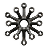 Vintage iron candelabrum "JAPAN"