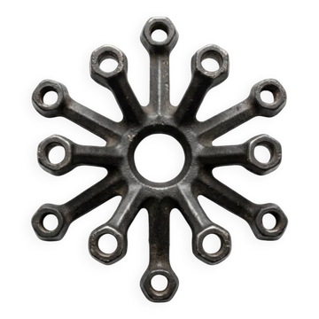 Vintage iron candelabrum "JAPAN"