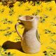 Sanguino Toledo Sangria Pitcher and Six Cylinder Glasses