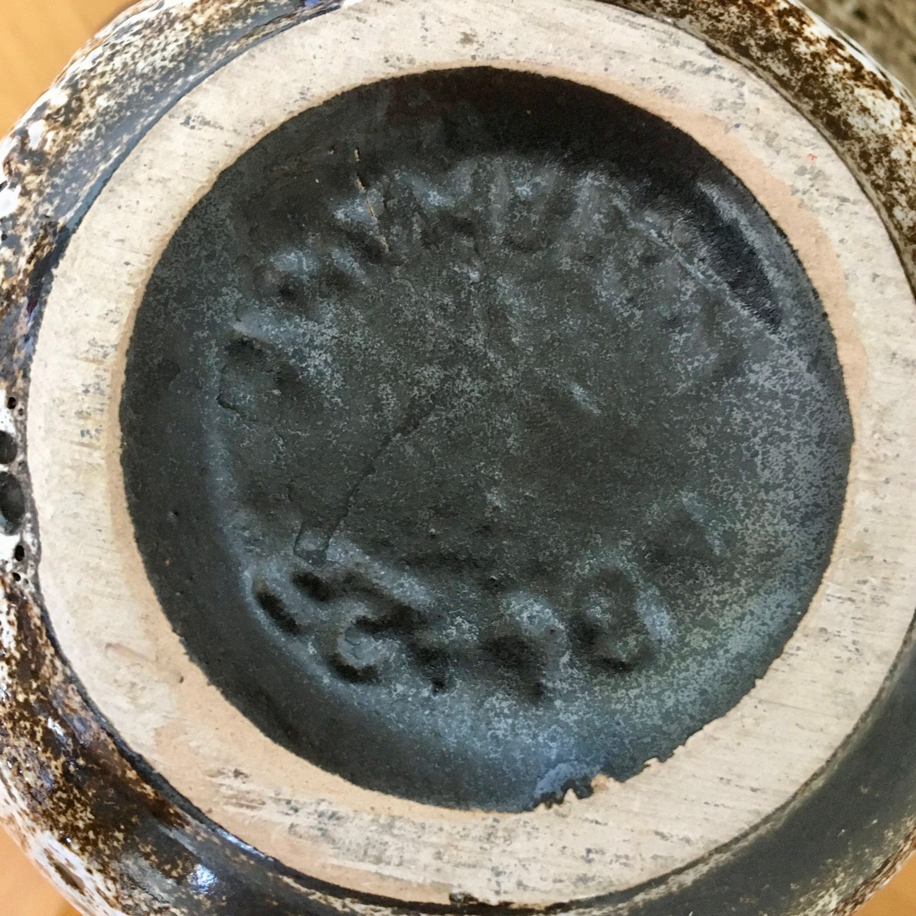 Vintage West Germany ceramic vase 1960s