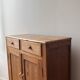 Massive pitch pine buffet