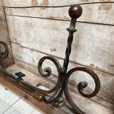 large wall-mounted coat rack