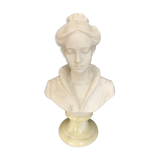 Alabaster bust