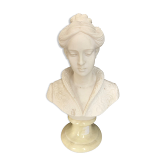 Alabaster bust