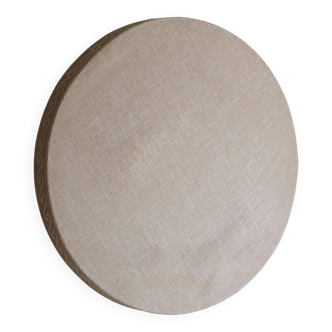 Mid-century Scandinavian Swedish, Ceiling light / Wall sconce in linen, 1950s