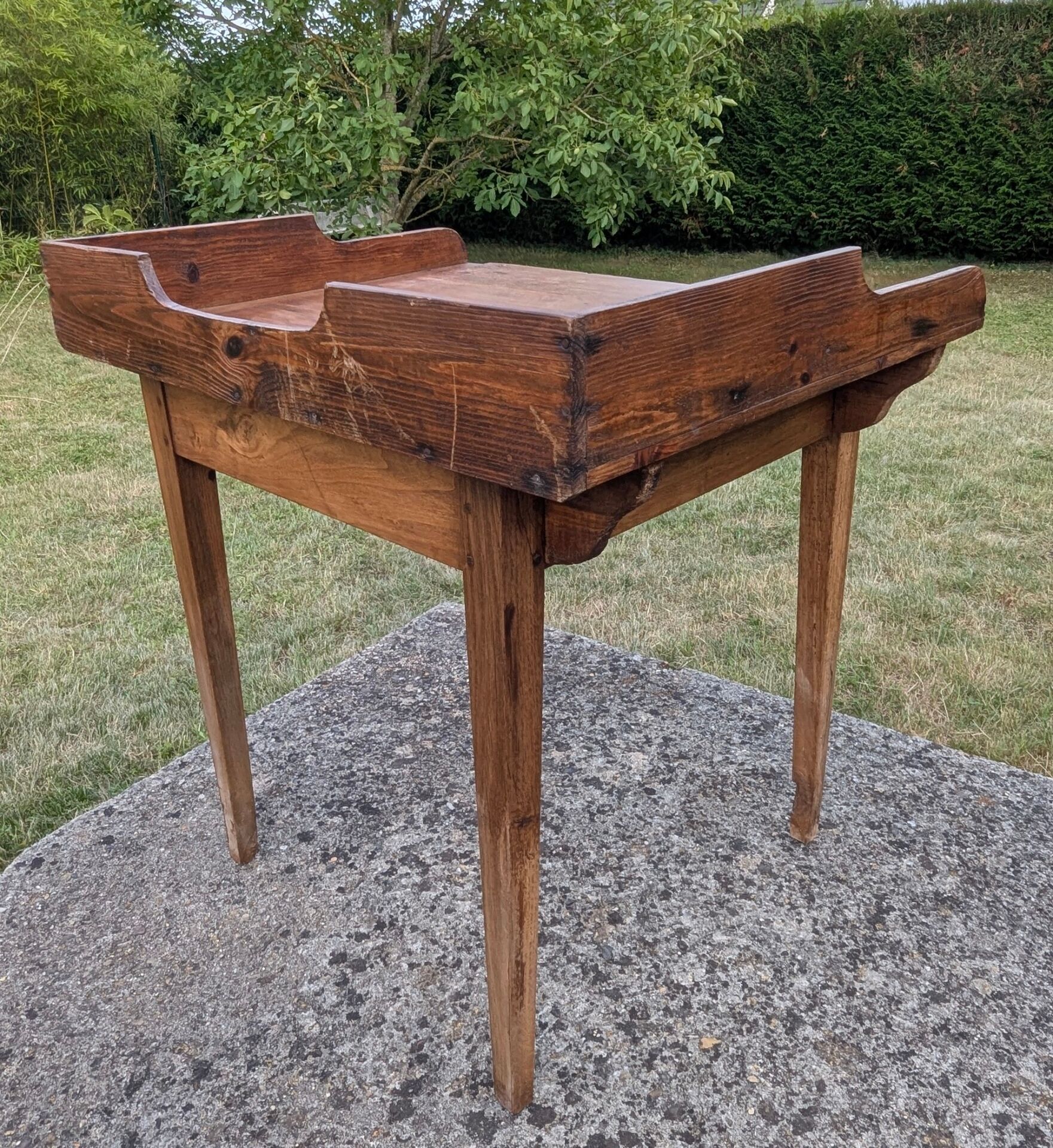 Antique dressing table washbasin desk early 20th century