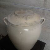 Pot en grès émaillé