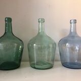 Demijohn  trio / vintage bottle