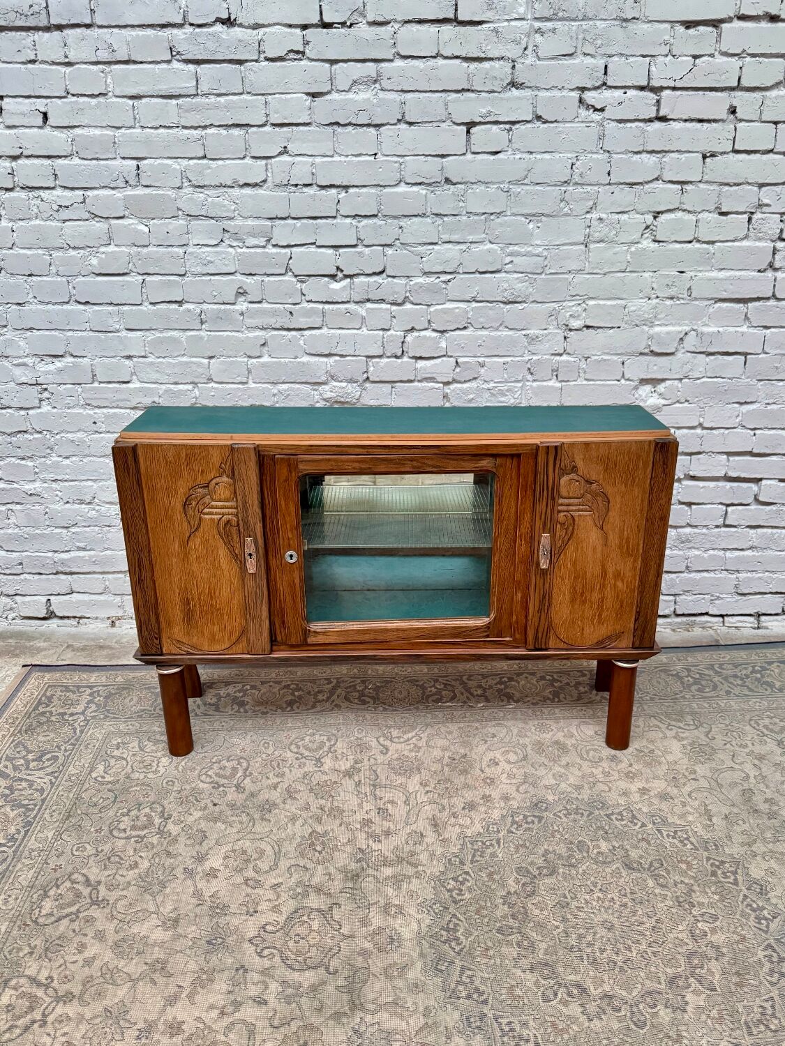 Enfilade Art Deco display cabinet