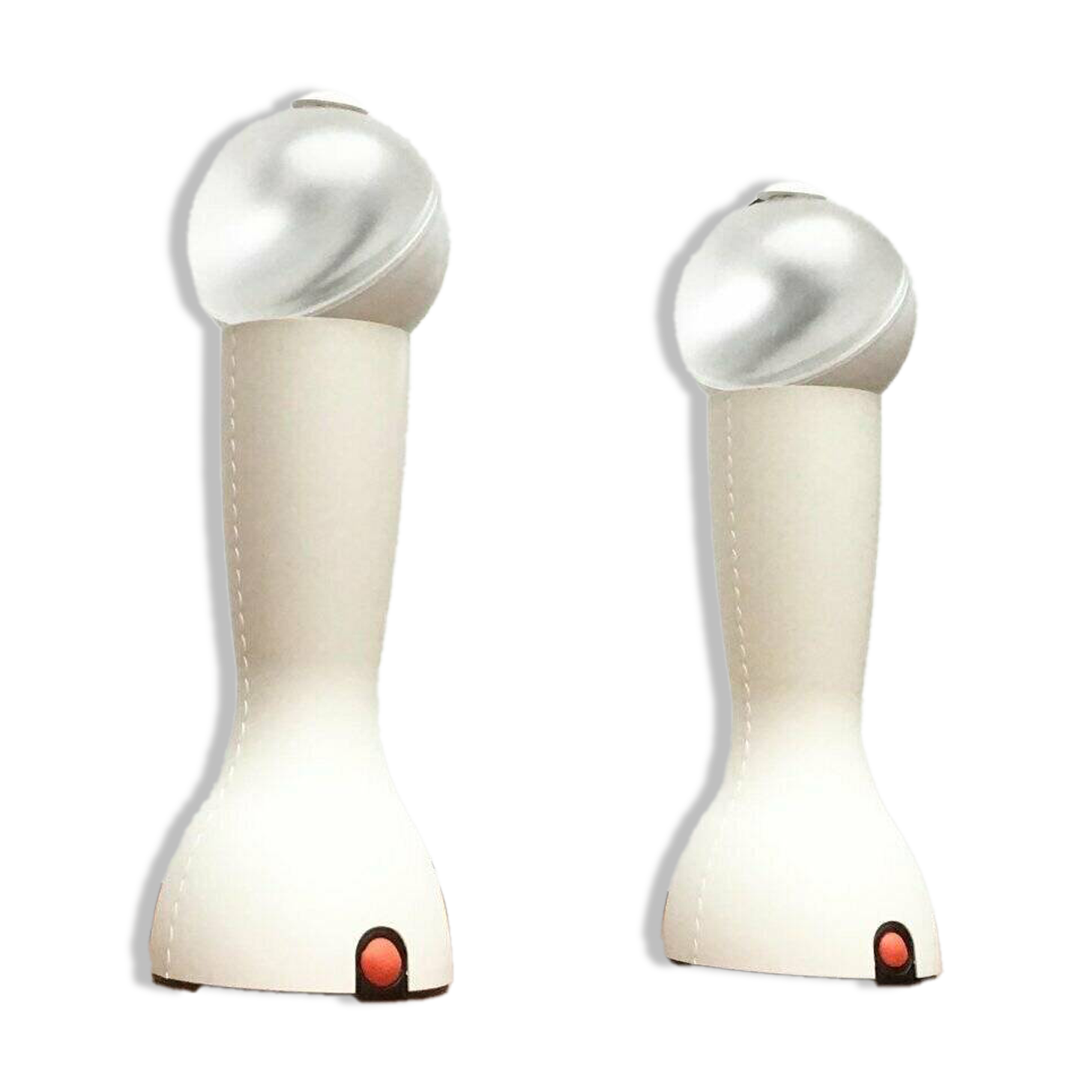 Gilda table lamps, Italian postmodern model by Silvia Capponi for Artemide, 1990s, set of 2.
