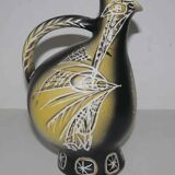 Decorative dish and pitcher signed "J P Tallon Vallauris"
