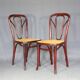 Set of 4 Thonet chairs No. 623, circa 1915, original condition, 1915