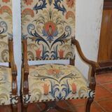 Paire de fauteuils style Louis XIV