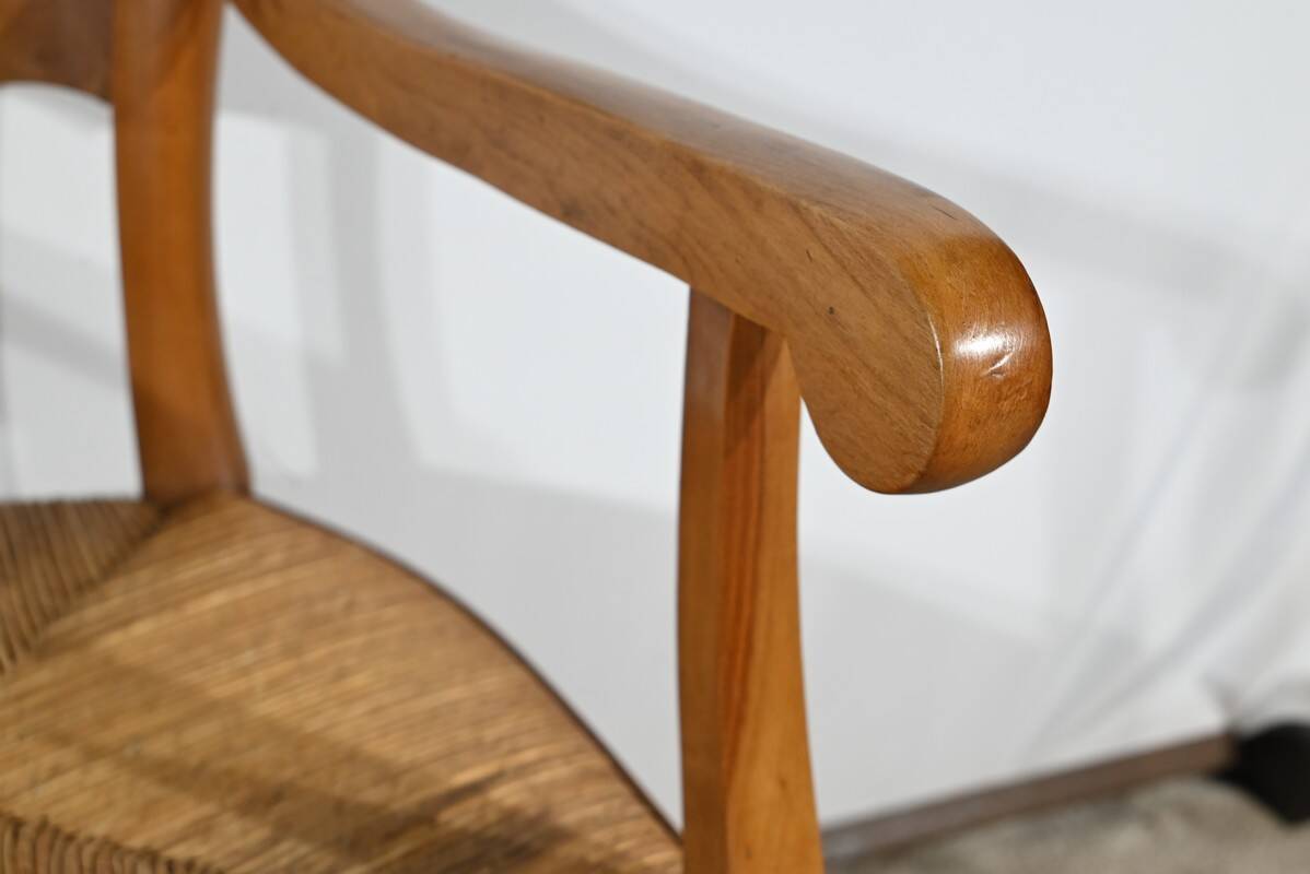 Grand-Mère Armchair in Cherrywood, Louis Philippe style – Late 19th century