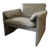 Fauteuil en cuir "Bora Bora" par Axel Enthoven pour Leolux