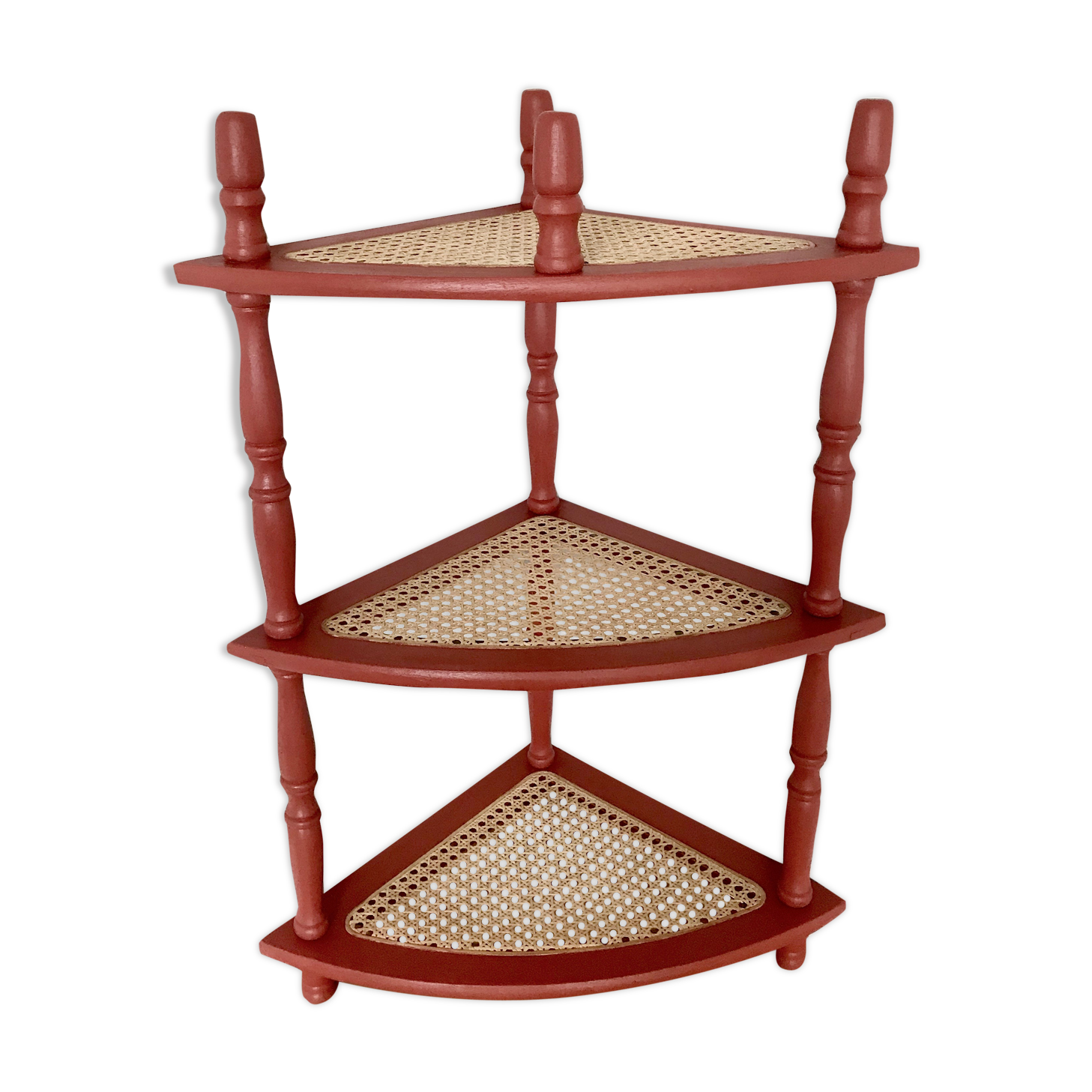 Vintage corner shelf