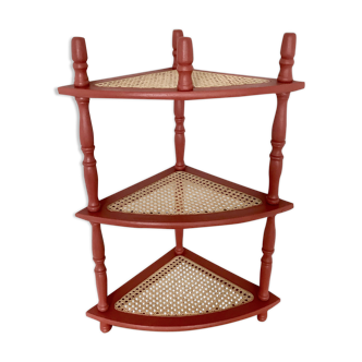Étagère d’angle vintage