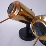 Pair of Zodiac sconces, C. Biny