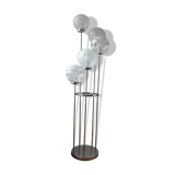 Vintage floor lamp 5 Globes Mazzega cascading