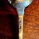 Large serving spoon in very old sterling silver