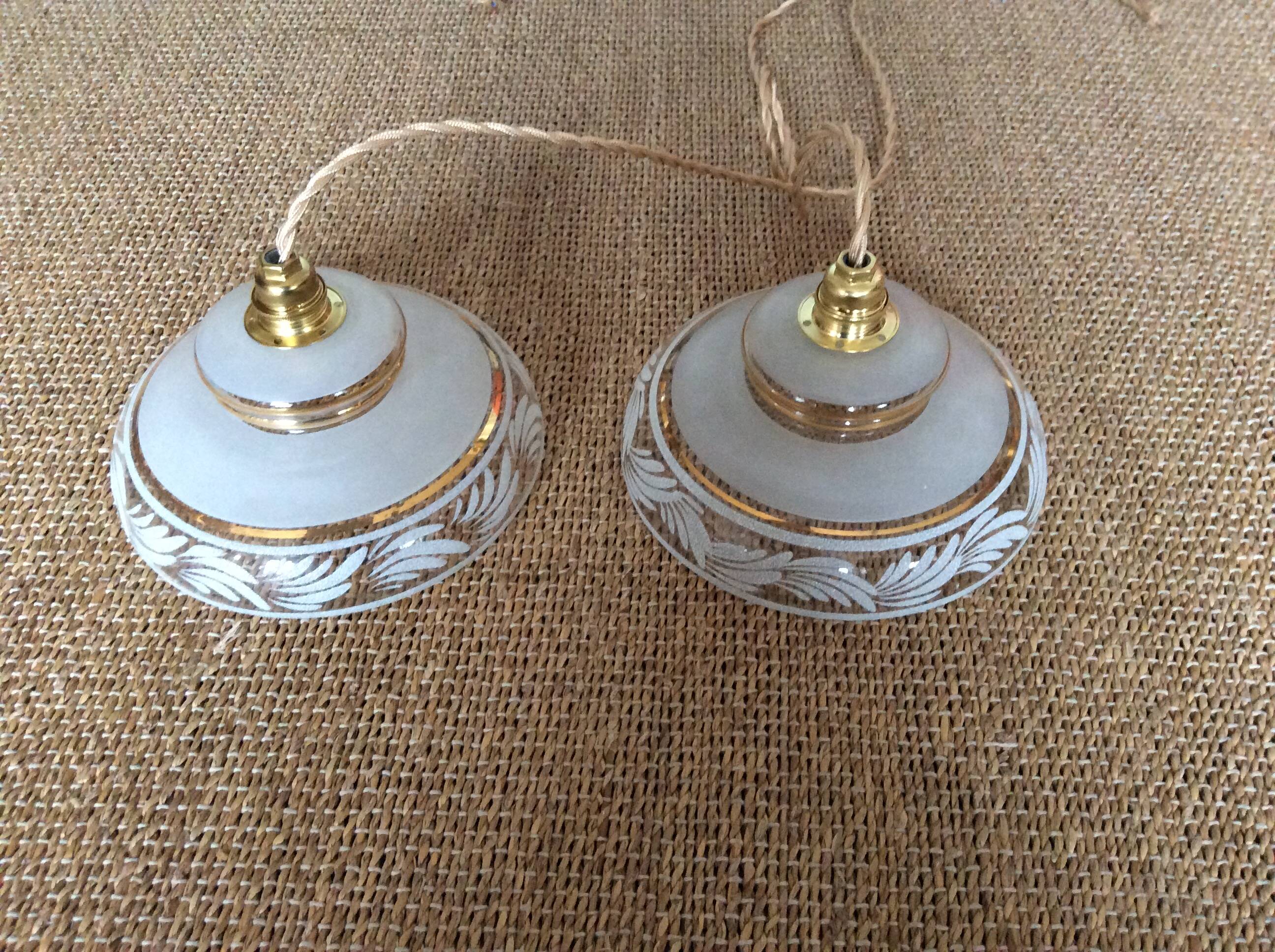 Vintage pendant lights