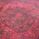 Red wool carpet 160x220cm