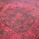 Red wool carpet 160x220cm