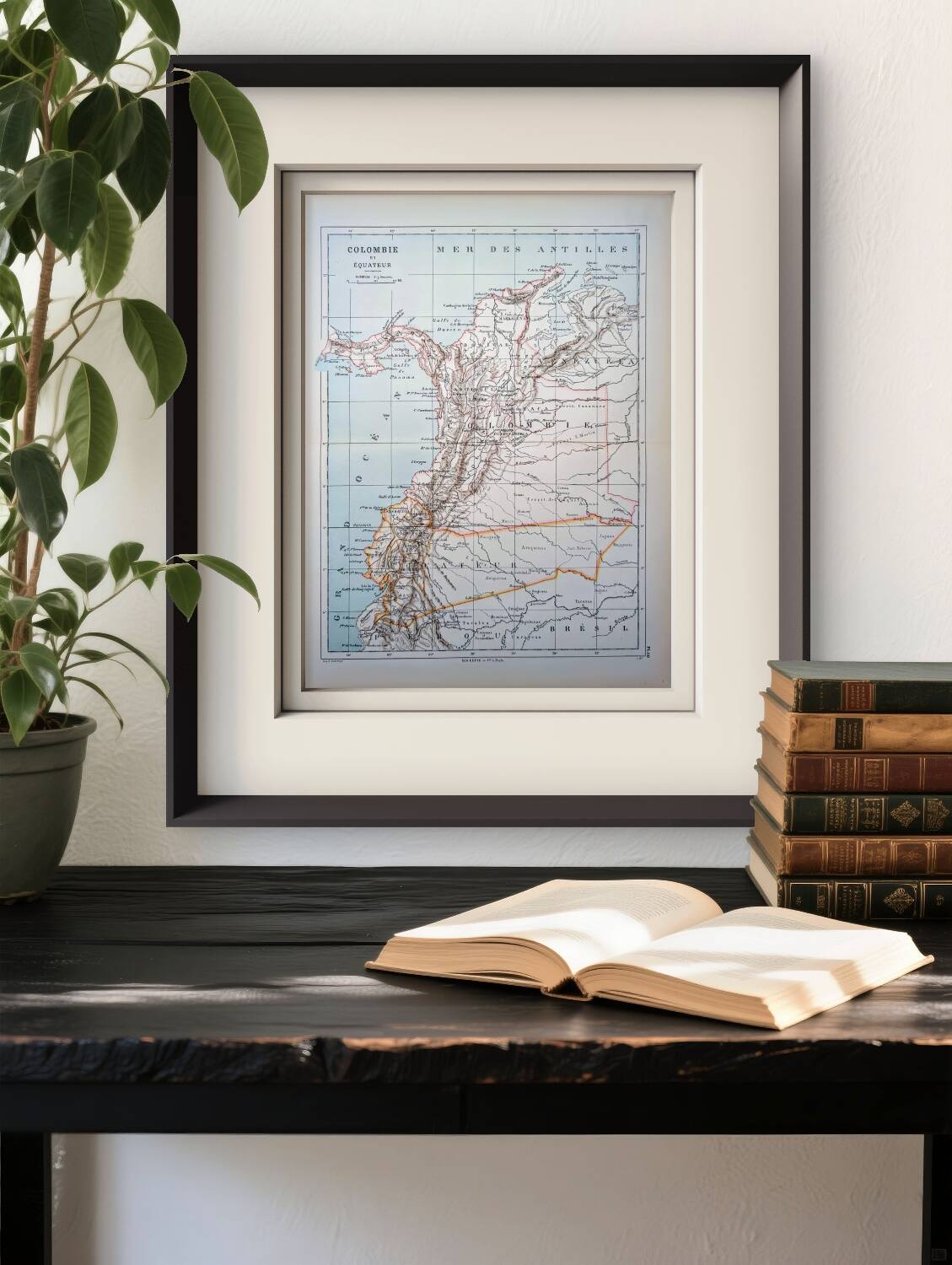 Printed in 1887, Colombia and Ecuador.