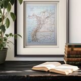 Imprimée en 1887, Colombie et Equateur.