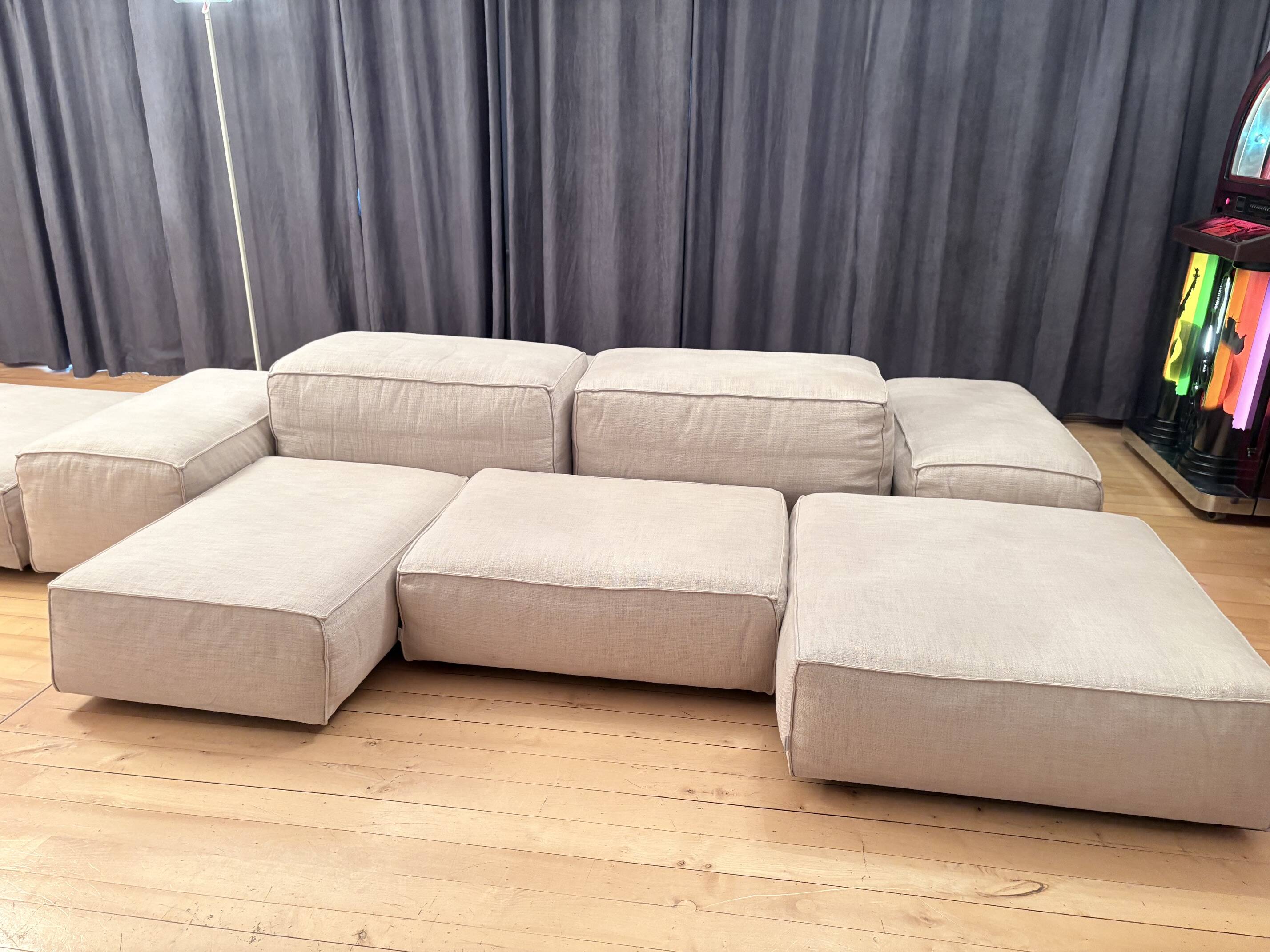 Extrasoft modular sofa designed by Piero Lissoni, Living Divani, Italy