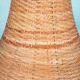 Vintage Holmegaard glass Nordic table lamp