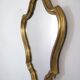 Mirror gilded wood 43 x 28 cm