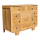 Solid wood chest of drawers - renovated - unique piece