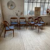 6 chairs by Johannes Andersen
