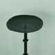 Wrought iron candlesticks