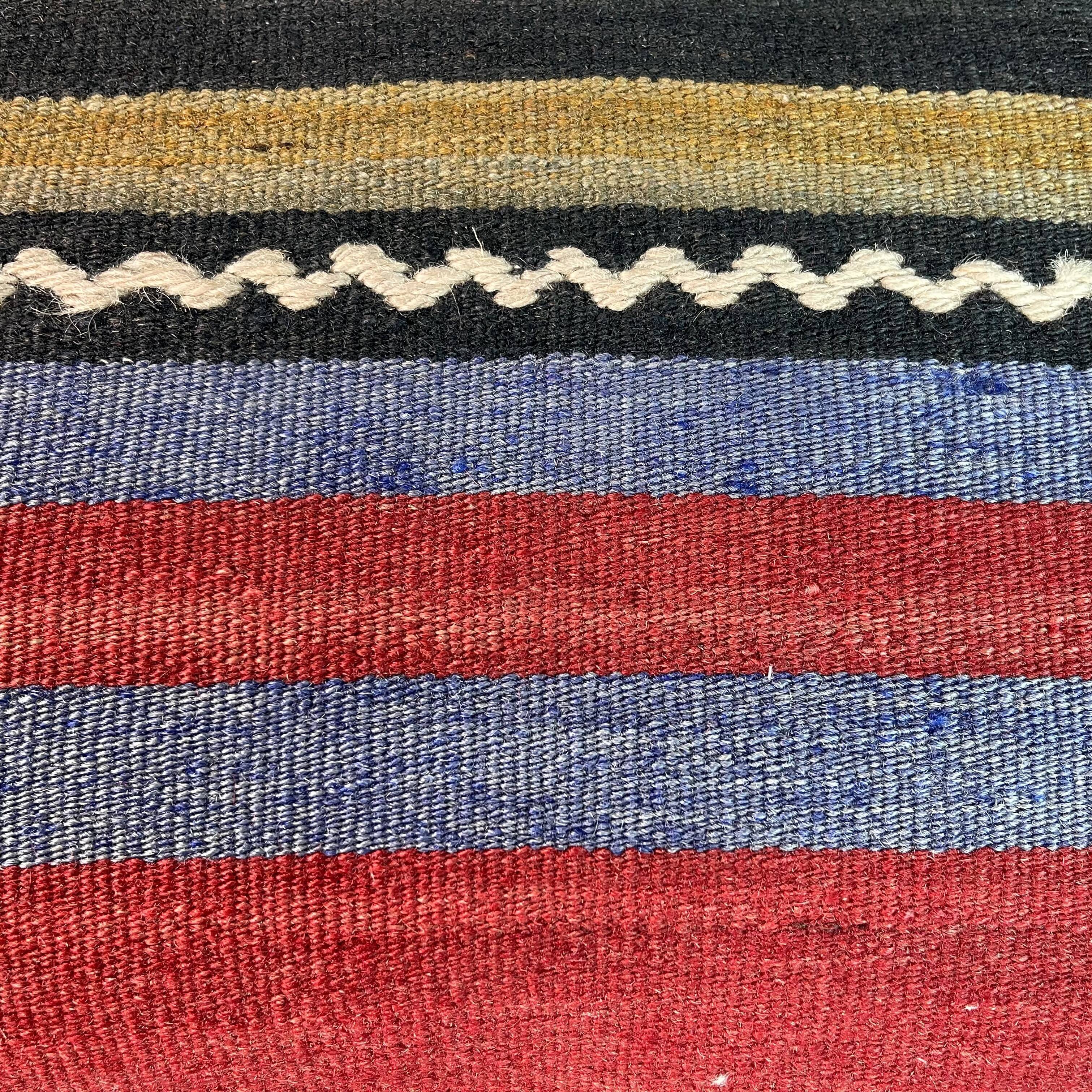 Vintage turkish kilim cushion cover