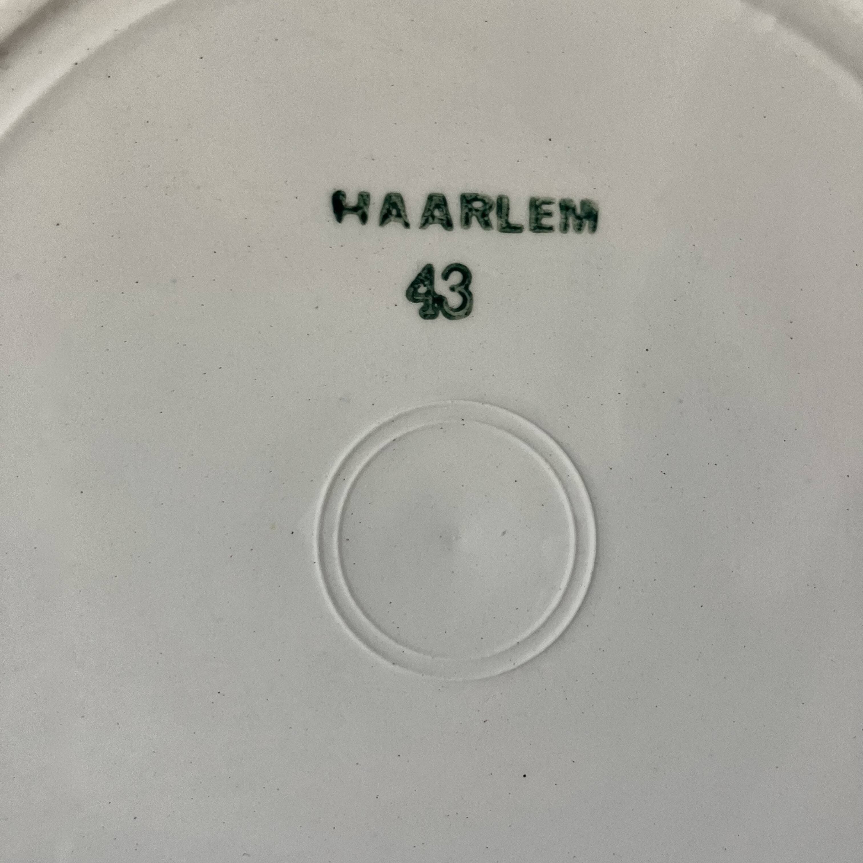 8 soup plates - Haarlem 43 service