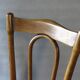 2 Thonet chairs n°206 circa 1910 Art nouveau seats