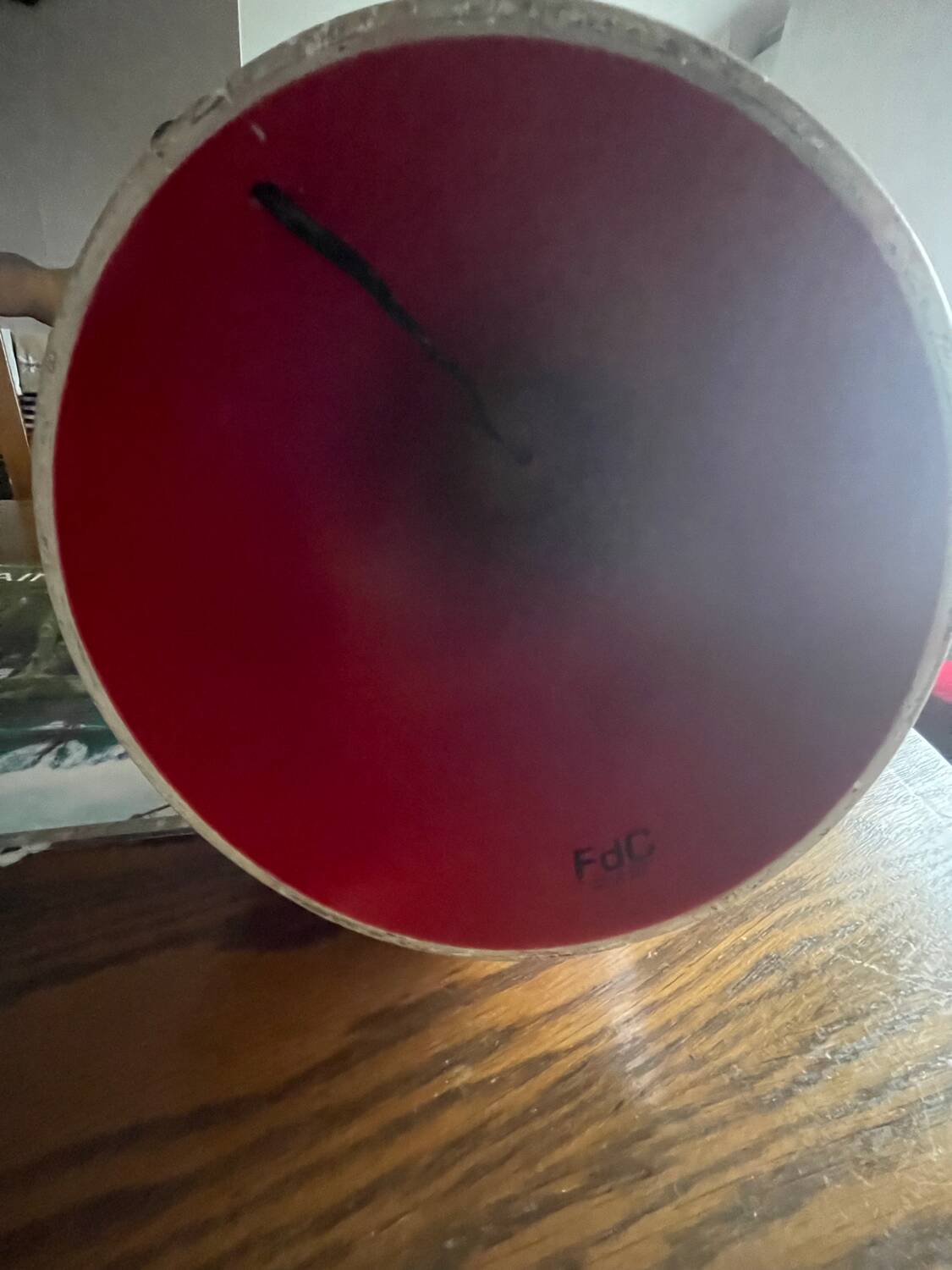 Lamp FDC pottery from Charolles