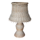 Rattan table lamp