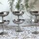 Set of 6 Vintage Letang and Rémy Ice Cream Bowls - 1970