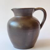 Handcrafted stoneware pitcher