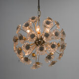 Dandelion chandelier by Preciosa, 1970s
