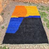 Berber rug in wool from the Zam River, size 150 x 250 cm