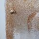 Important Murano slab wall light 39cm by Mazzega 1970s