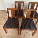 Lot 4 chairs Saddier and his Sons
