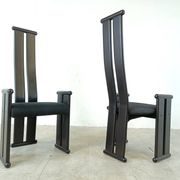 Chaises de salle à manger vintage post-modernes, années 1970