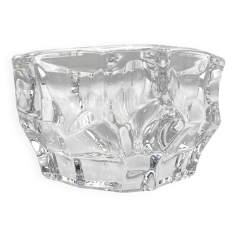 Very thick Sèvres crystal empty pocket • Perfect condition • 90s